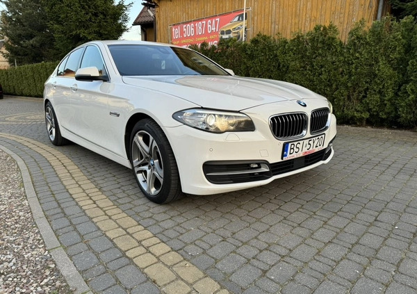 BMW Seria 5 cena 74900 przebieg: 297200, rok produkcji 2014 z Siemiatycze małe 67